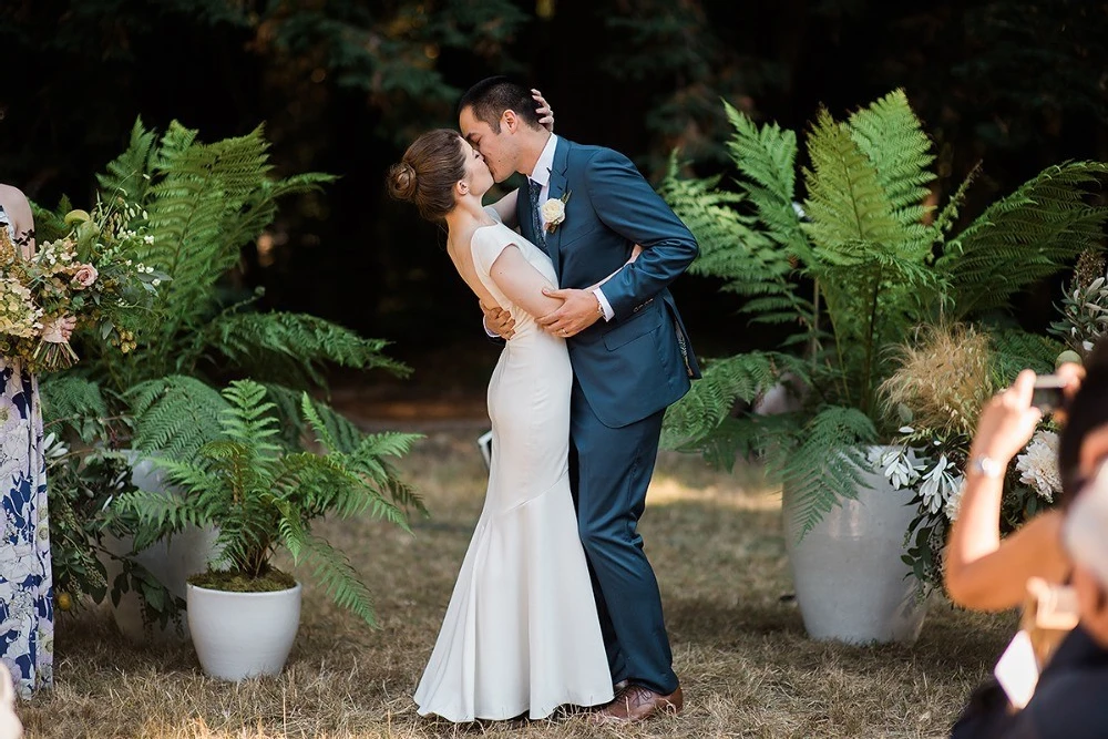 A Forest Wedding for Tina and Bj