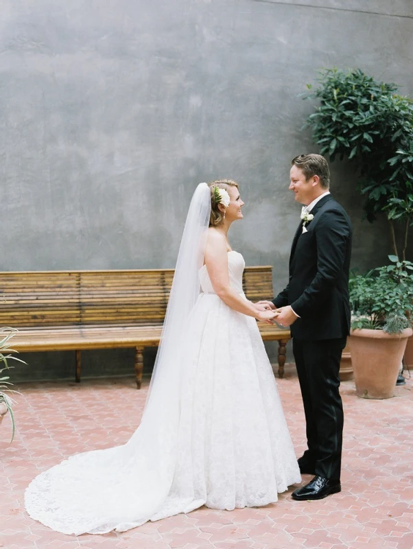 An Indoor Wedding for Alice and Wes