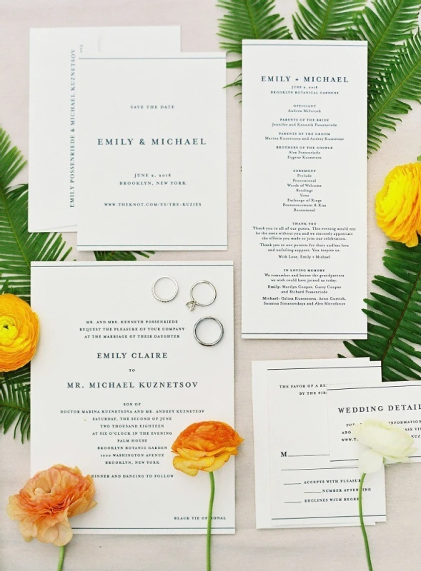 A Modern Wedding for Emily and Michael