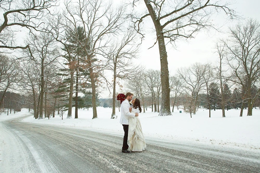 A Glam Wedding for Dana and William