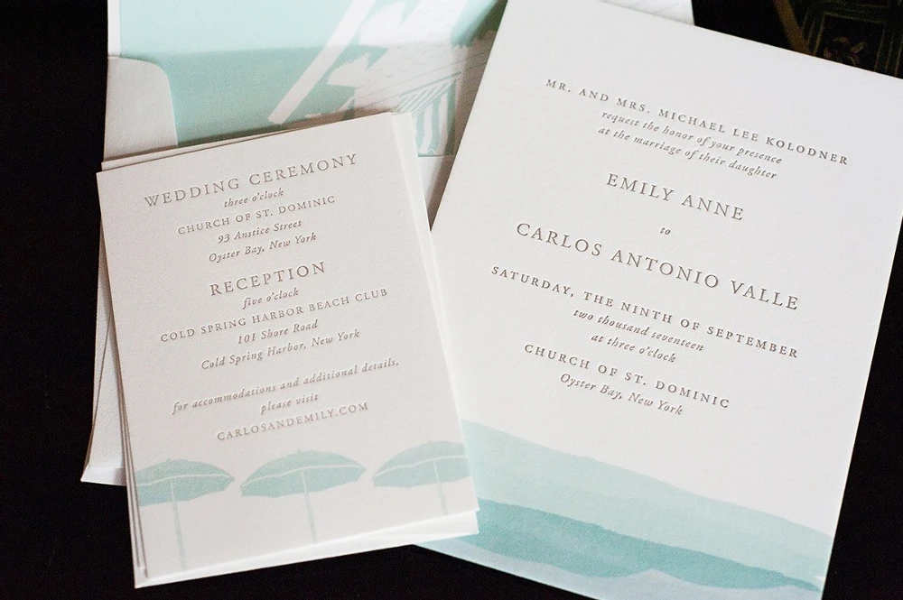 A Beach Wedding for Emily and Carlos