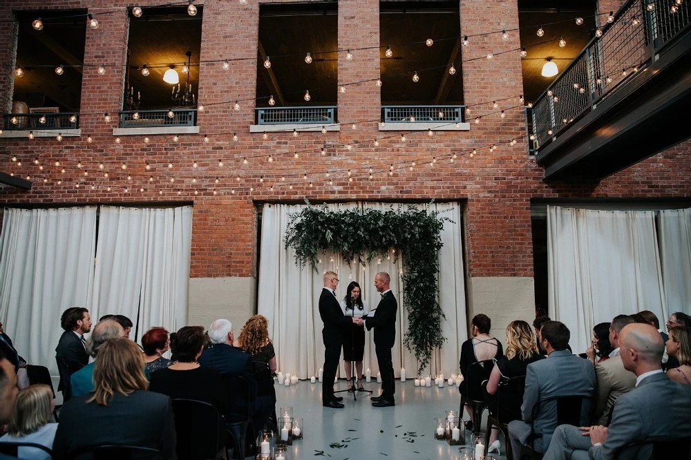 An Industrial Wedding for Tj and Paul