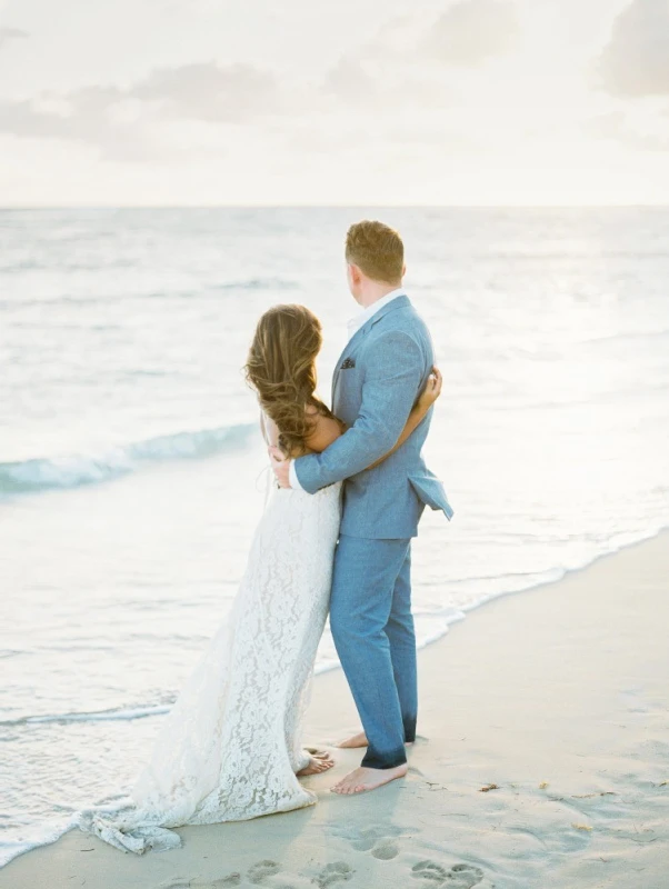 A Beach Wedding for Michelle and Stefan