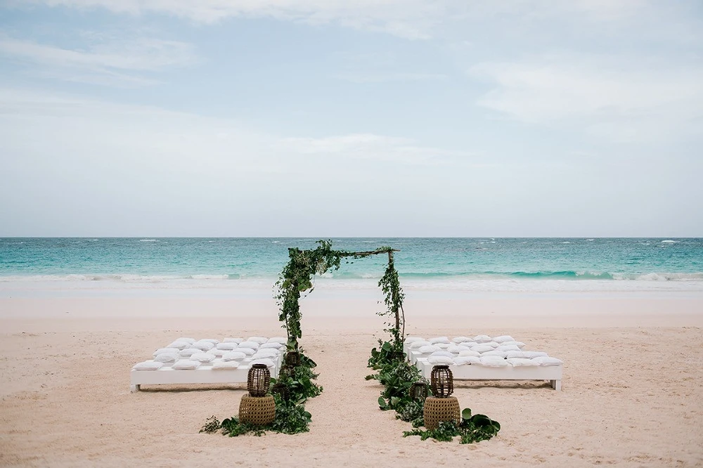 A Beach Wedding for Christie and Jon