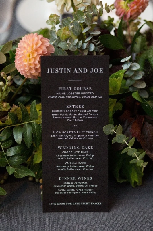 A Modern Wedding for Justin and Joe