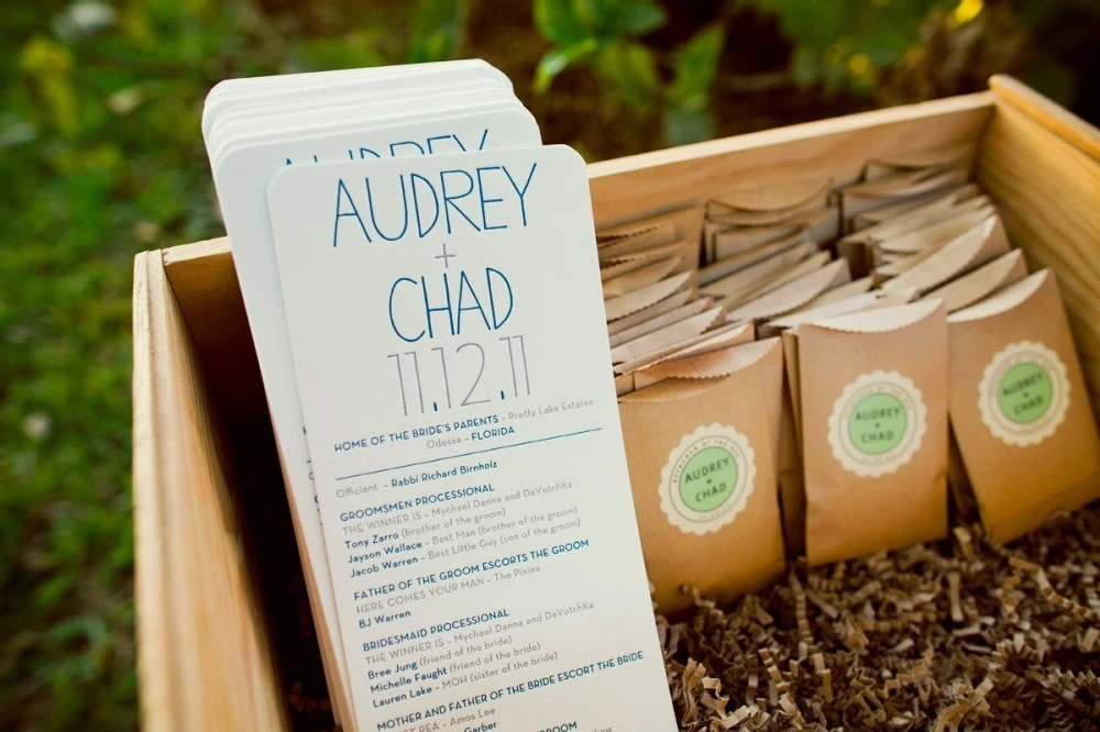 A Wedding for Audrey and Chad