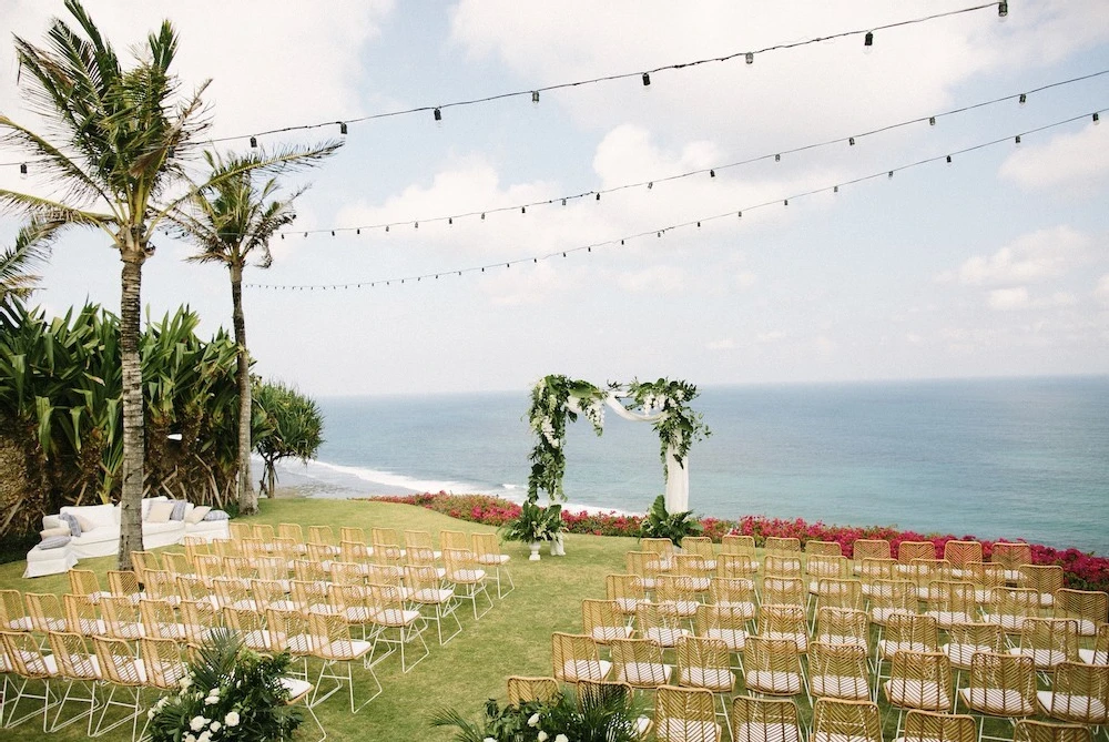 A Beach Wedding for Charlotte and Guillaume