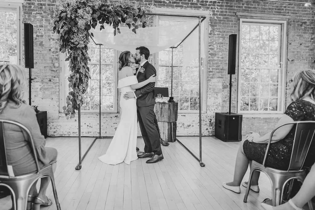 An Industrial Wedding for Allison and Nicholas