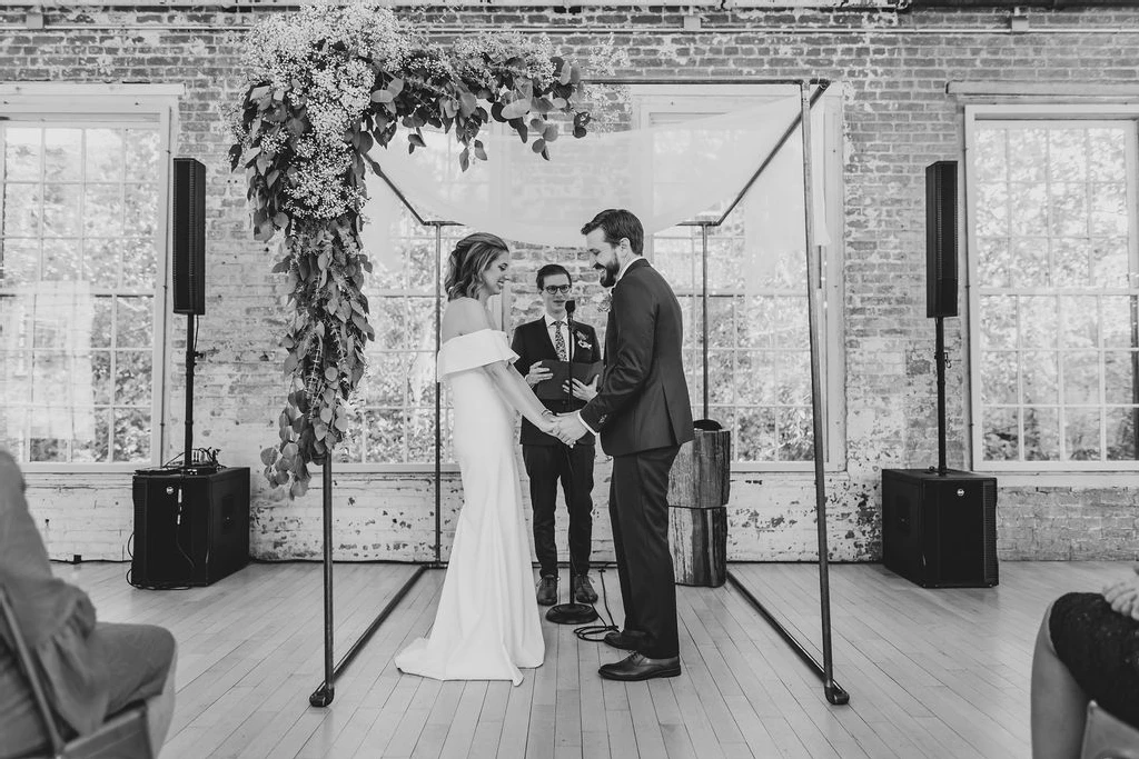 An Industrial Wedding for Allison and Nicholas