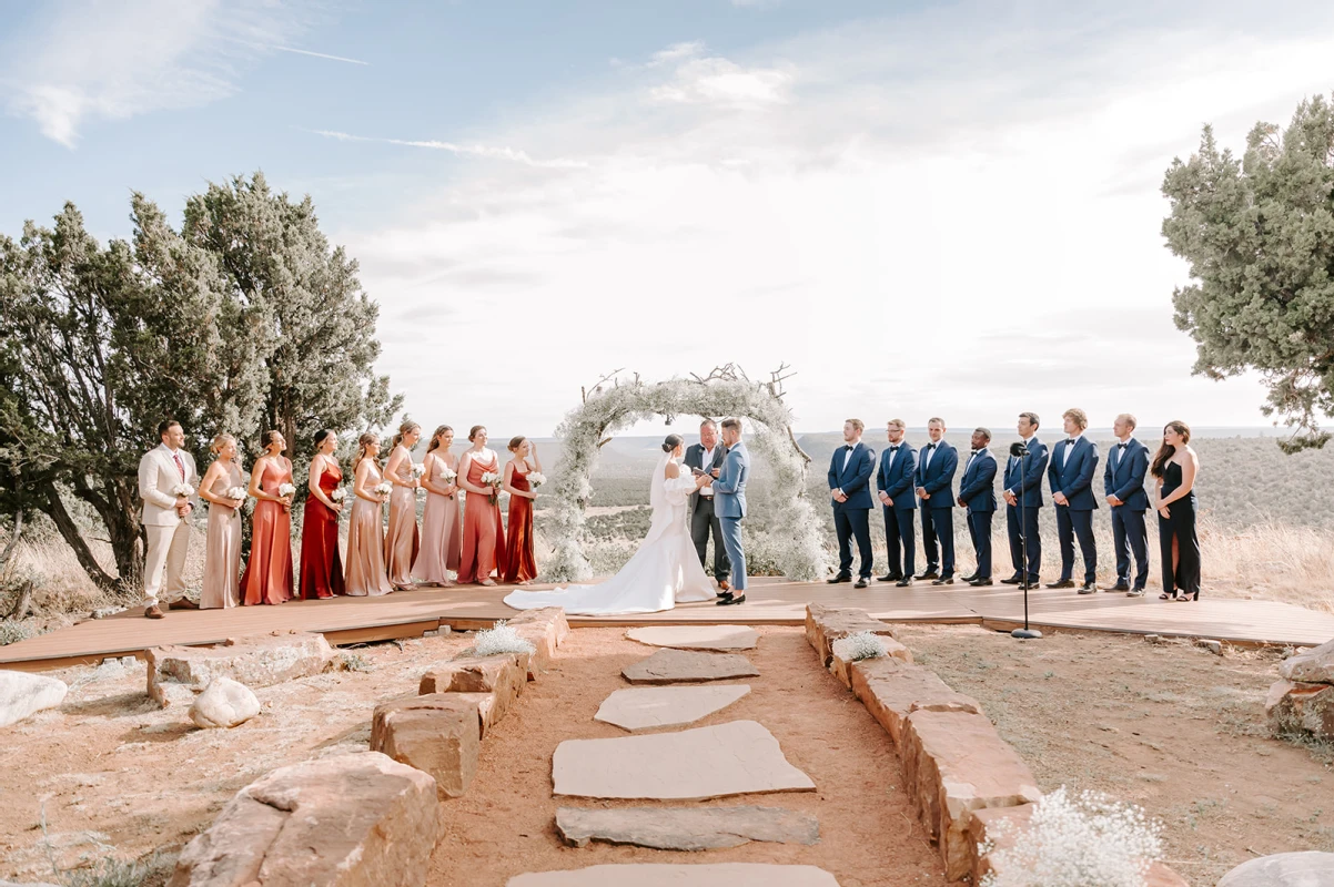 A Desert Wedding for Sarah and Ben