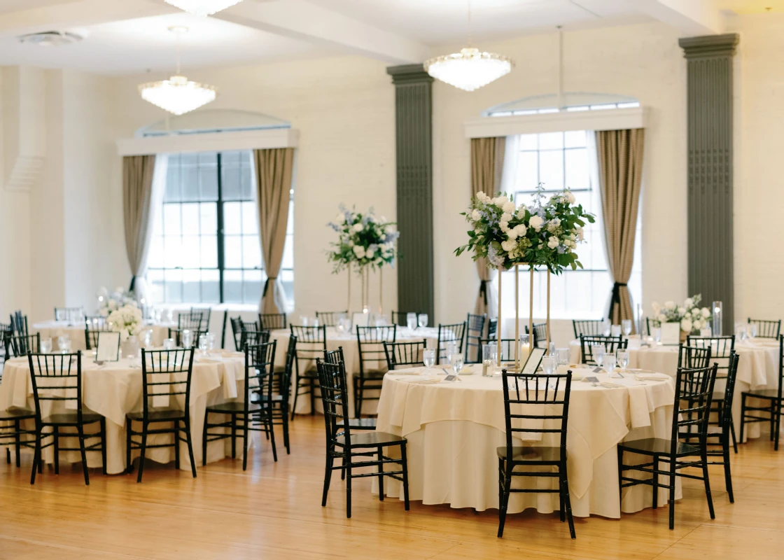 An Indoor Wedding for Stella and Nick 