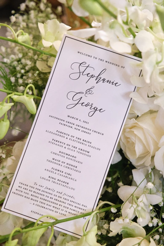 A Formal Wedding for Stephanie and George