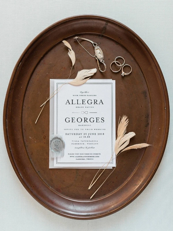 An Outdoor Wedding for Allegra and Georges