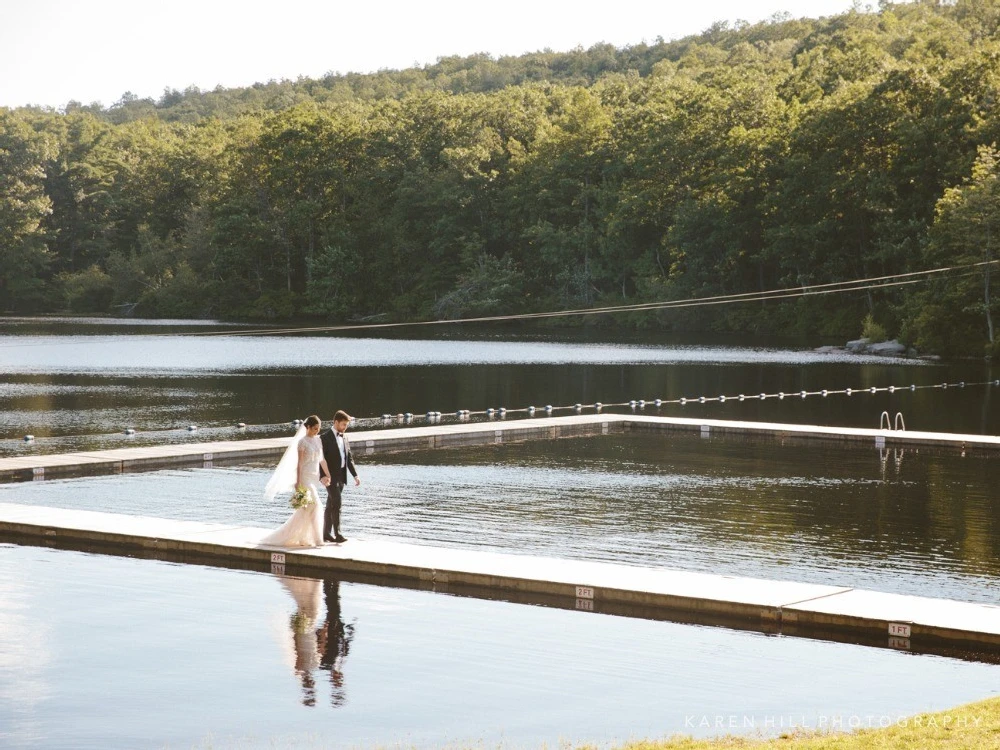 A Waterfront Wedding for Nathalie and Hugo