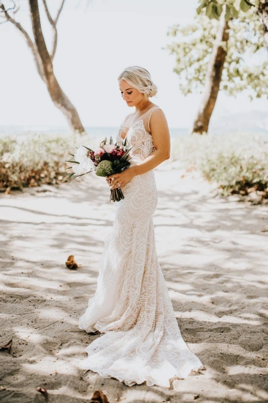 A Beach Wedding for Mickie and Steve