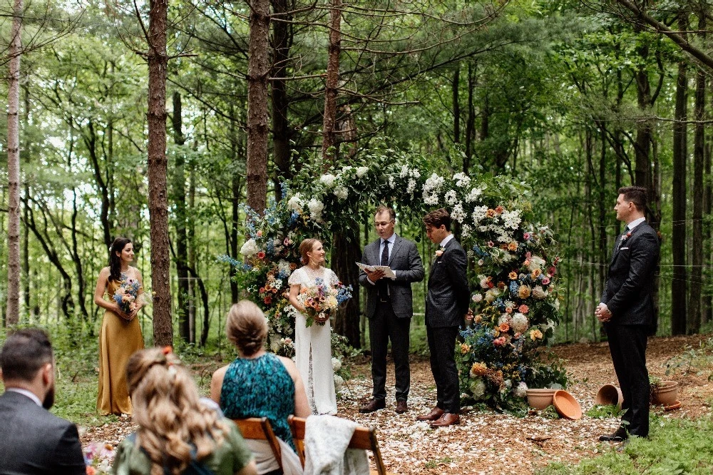 A Forest Wedding for Ali and John