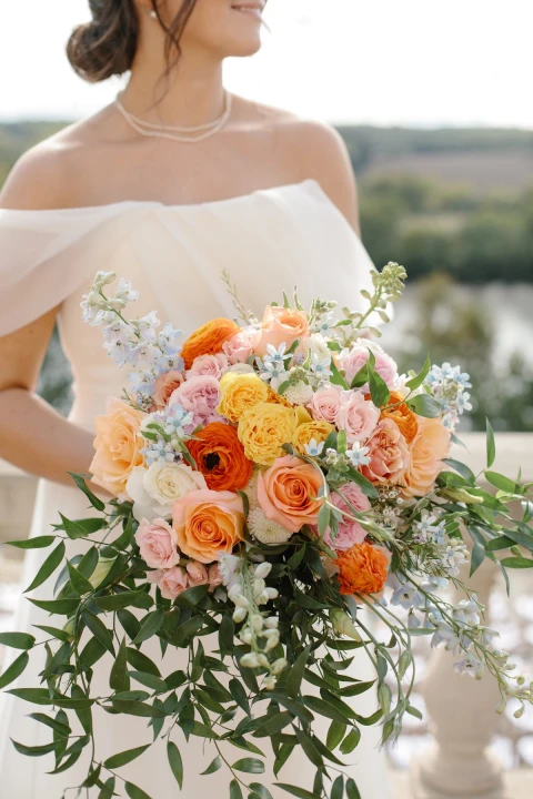 A Colorful Wedding for Alexandra and Matthew