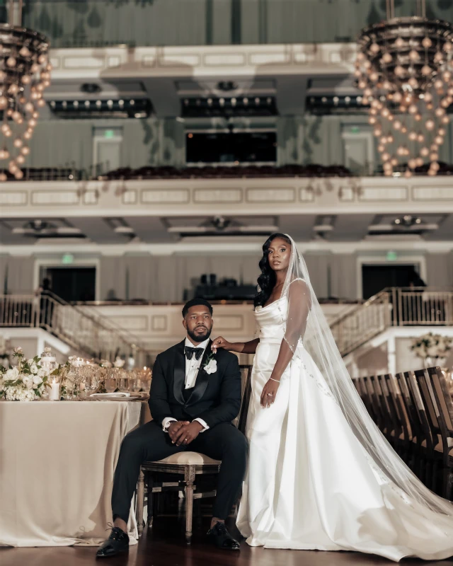 A Glam Wedding for Alexis and Jalen