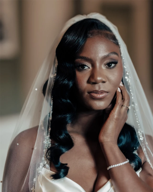 A Glam Wedding for Alexis and Jalen