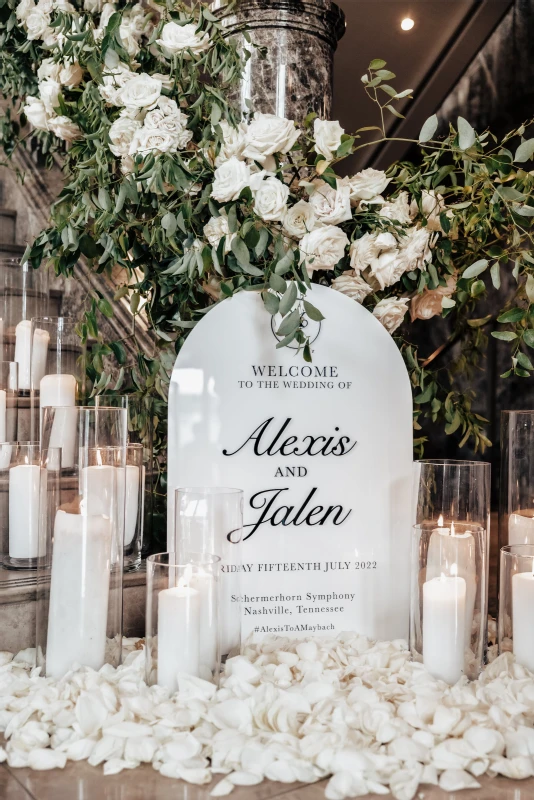 A Glam Wedding for Alexis and Jalen