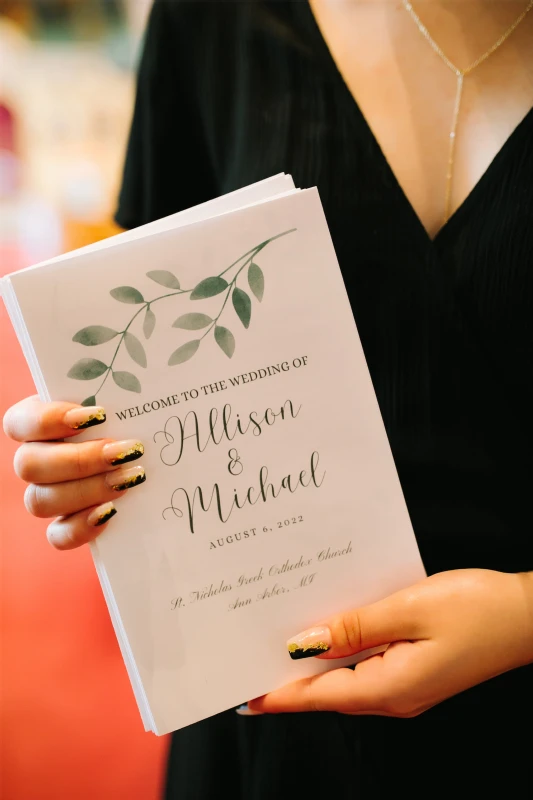 An Indoor Wedding for Allison and Michael