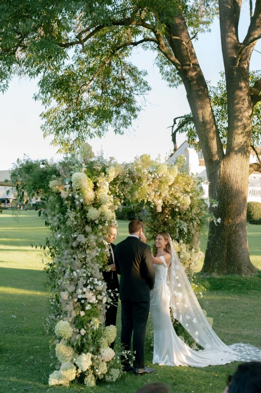 A Garden Wedding for Amy and John