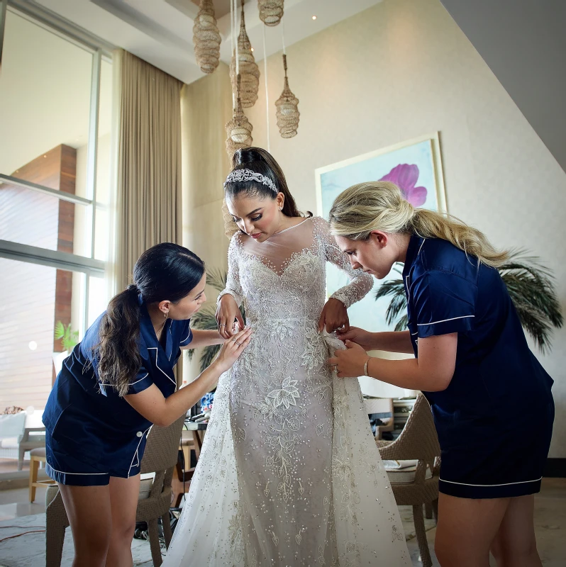 A Glam Wedding for Andrea and Nate