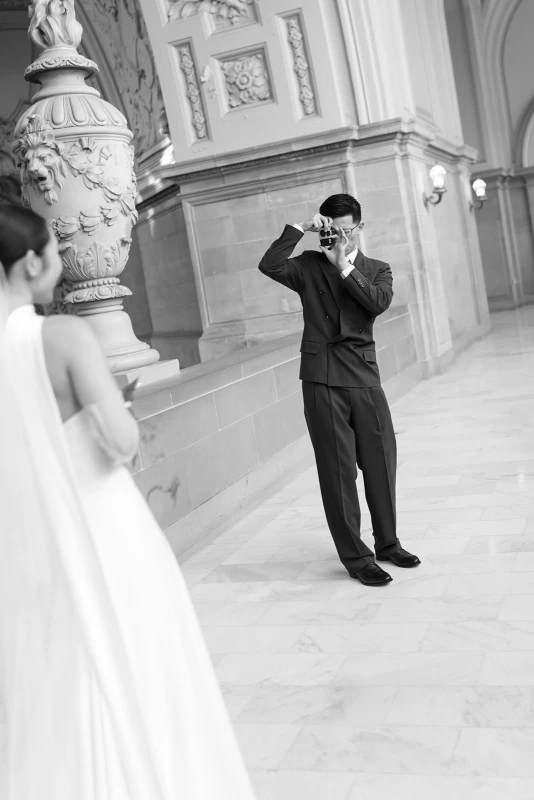 A City Hall Wedding Styled from the Family Archive