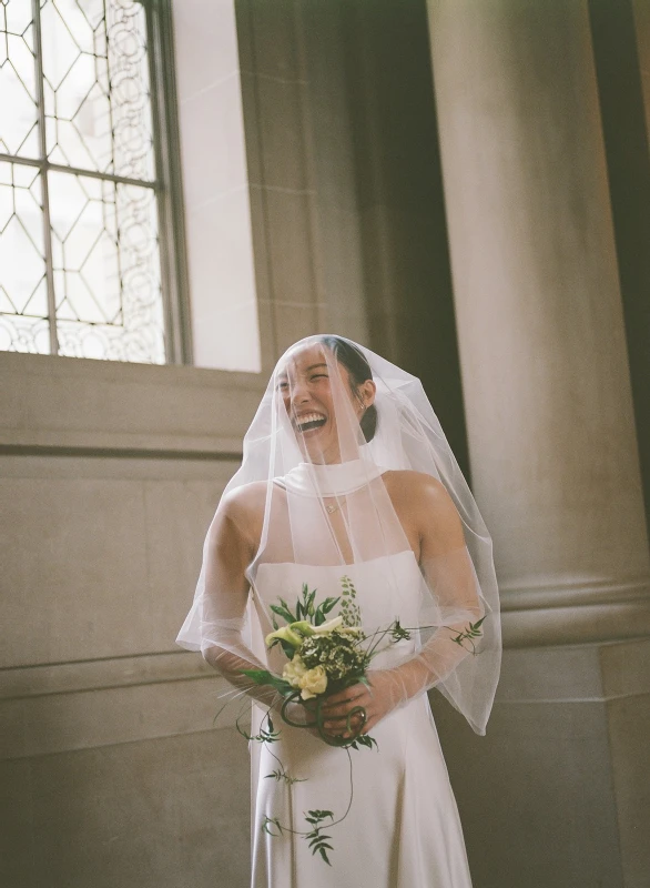 A City Hall Wedding Styled from the Family Archive