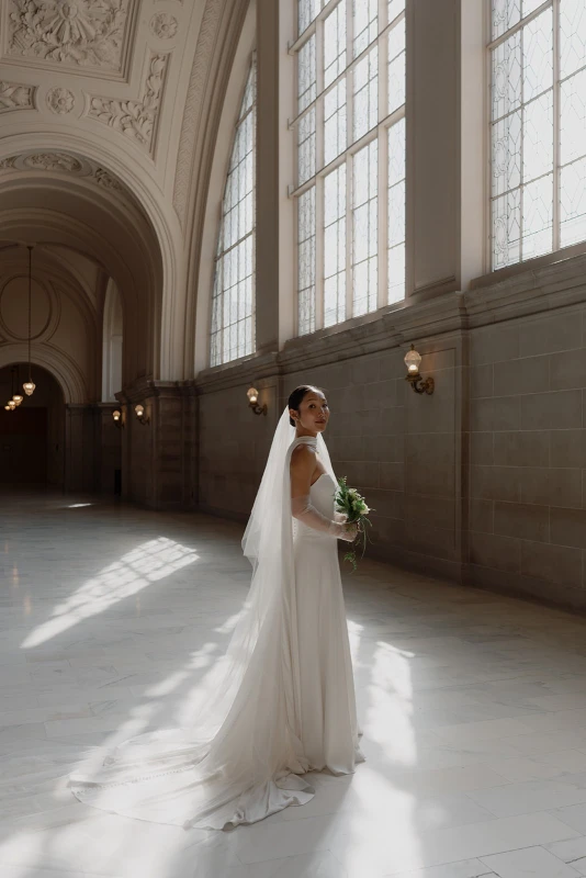 A City Hall Wedding Styled from the Family Archive