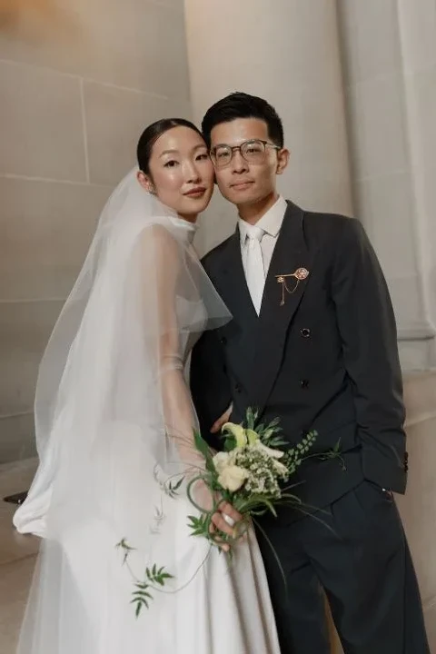 A City Hall Wedding Styled from the Family Archive