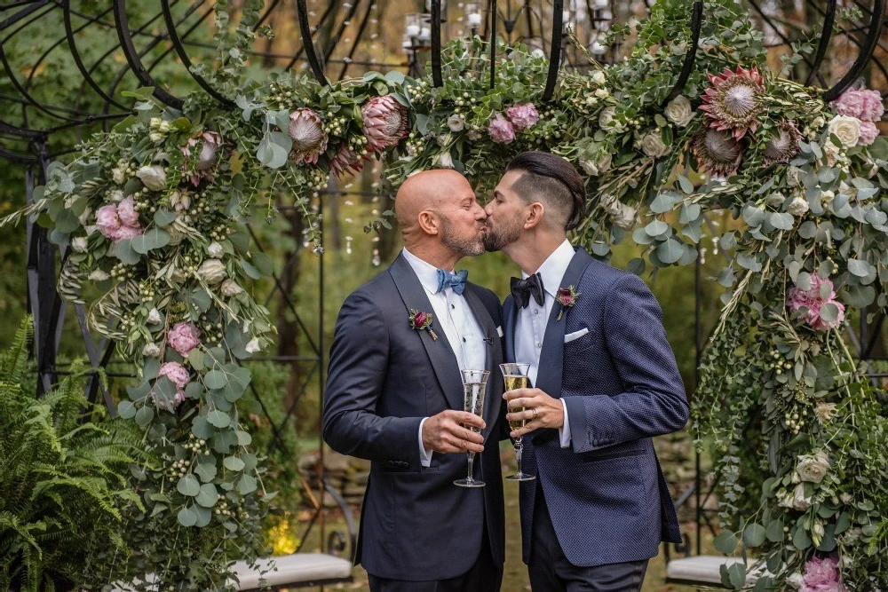 A Glam Wedding for Brendan and Ryan