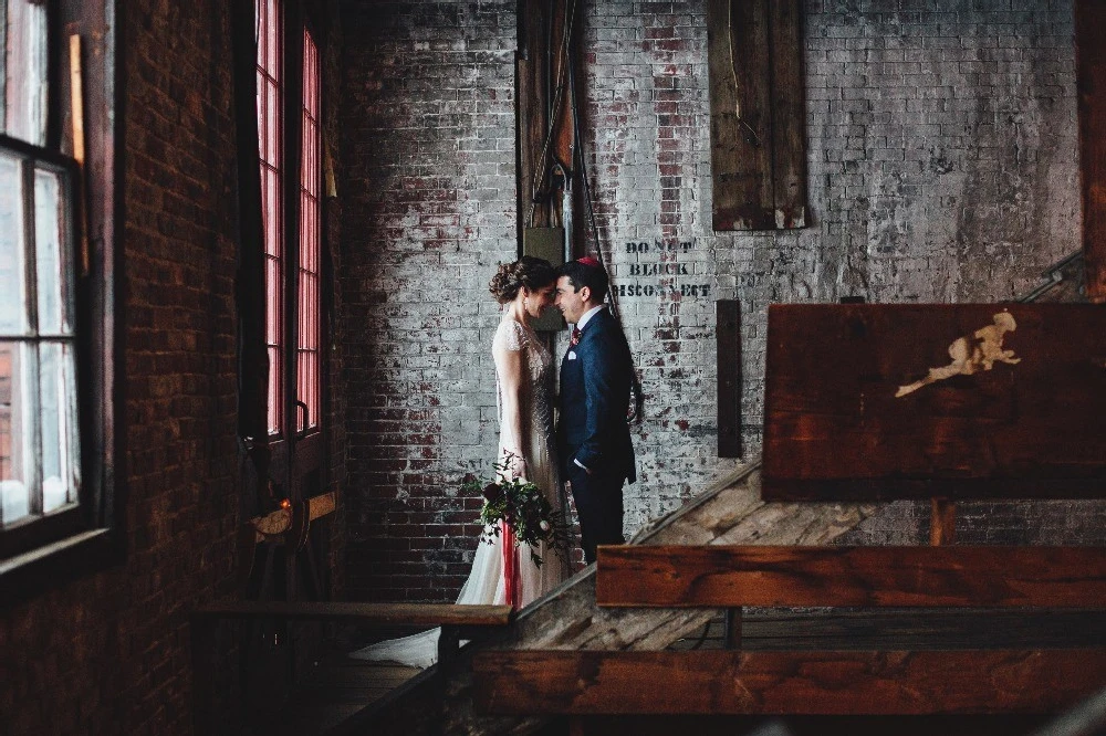 An Industrial Wedding for Jocelyn and Andrew