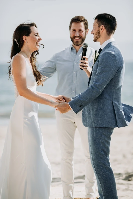 A Beach Wedding for Corinne and Brian