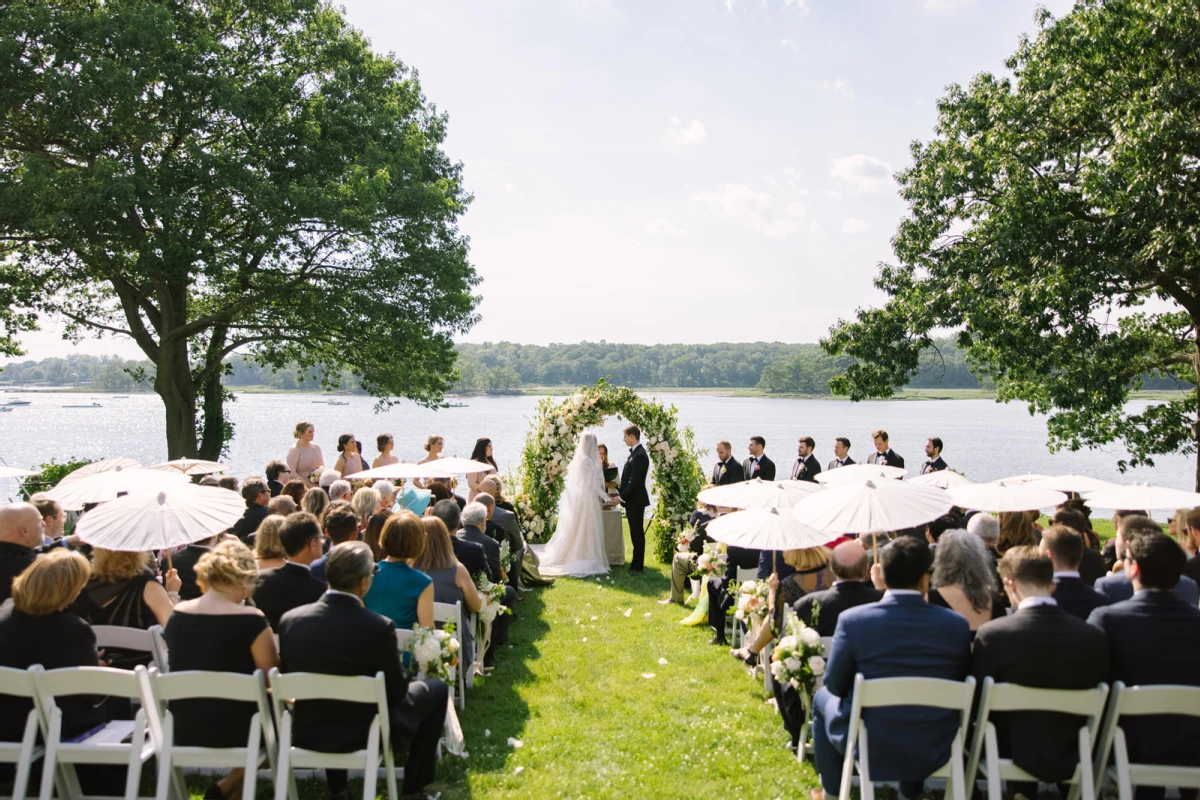 A Waterfront Wedding for Caitlin and Alexander