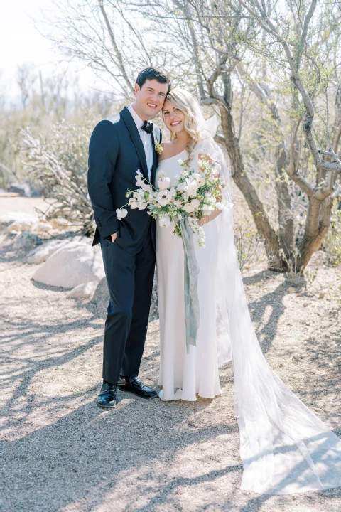 A Desert Wedding for Cara and Preston