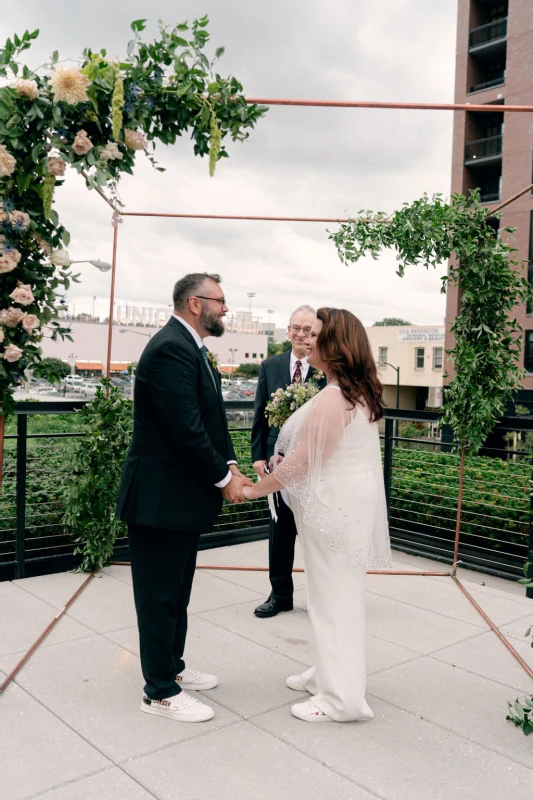 An Industrial Wedding for Carolyn and Chris