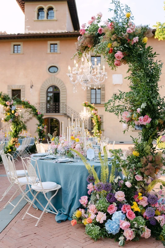 A Colorful Wedding for Carolyn and Tony