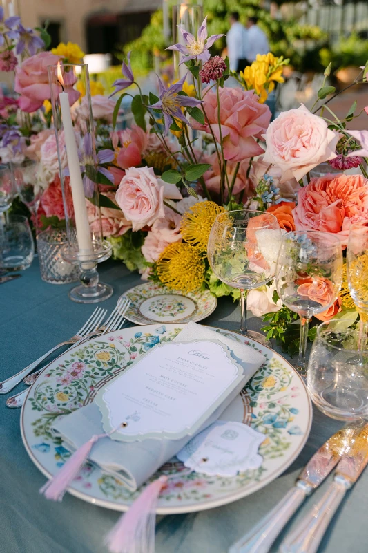 A Colorful Wedding for Carolyn and Tony