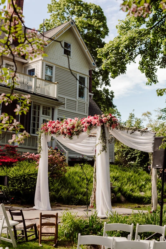 A Garden Wedding for Charlotte and Mark