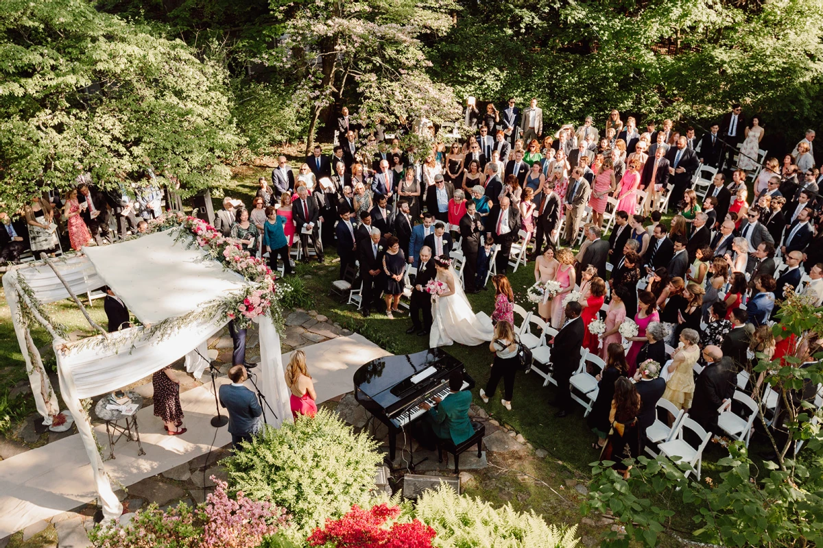 A Garden Wedding for Charlotte and Mark