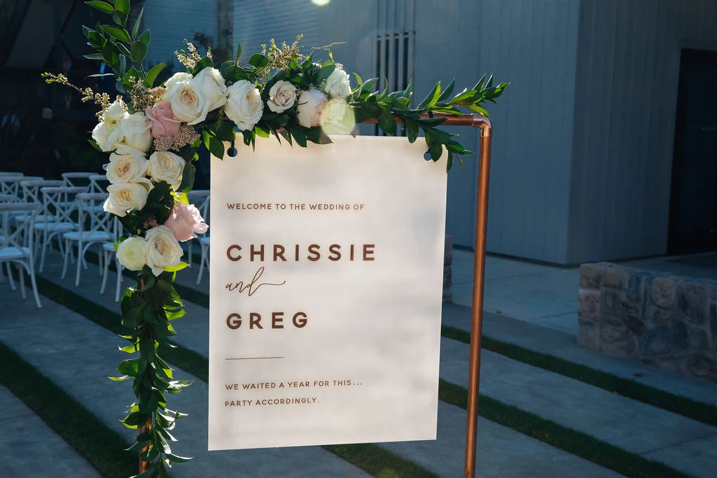 An Outdoor Wedding for Chrissie and Greg