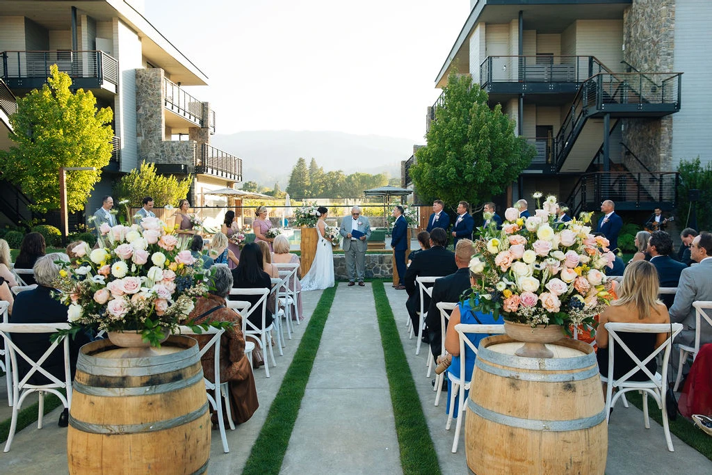 An Outdoor Wedding for Chrissie and Greg