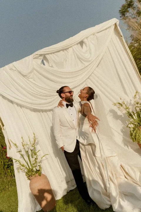 A Layered Wedding for Christina and Michael