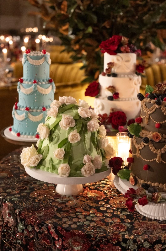 A Gem-Toned Wedding for Claire and Chris