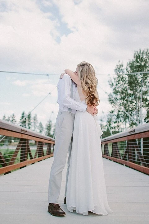 A Wedding for Claire and Ted