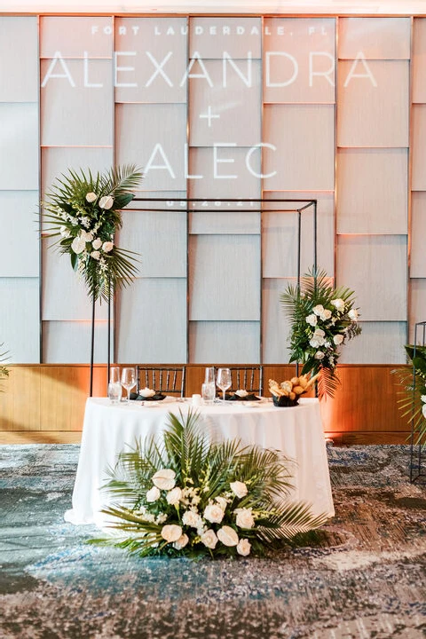 An Indoor Wedding for Alexandra and Alec