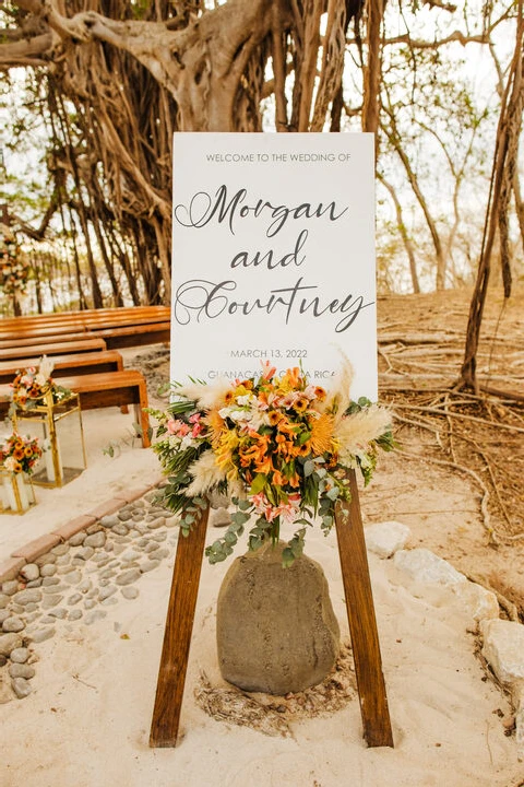 A Beach Wedding for Courtney and Morgan