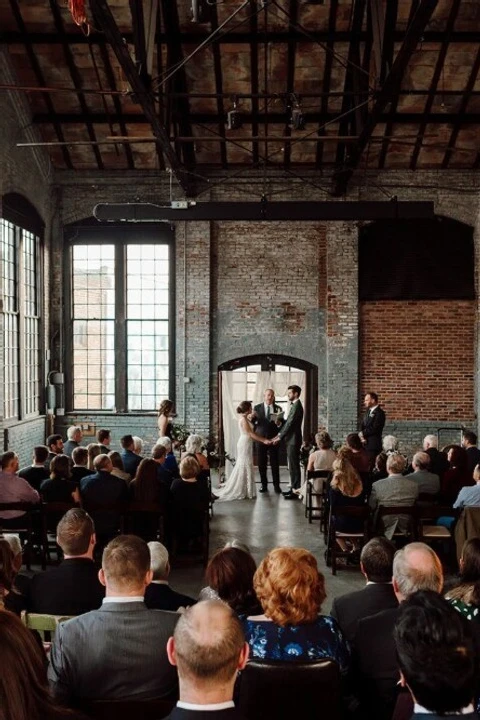 An Industrial Wedding for Ally and Eric