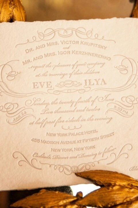 A Wedding for Eve and Ilya